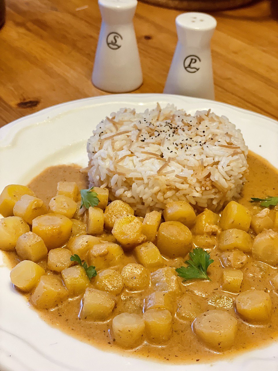 الجزر الاصفر المطبوخ